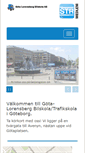 Mobile Screenshot of gotalorensbergbilskola.se
